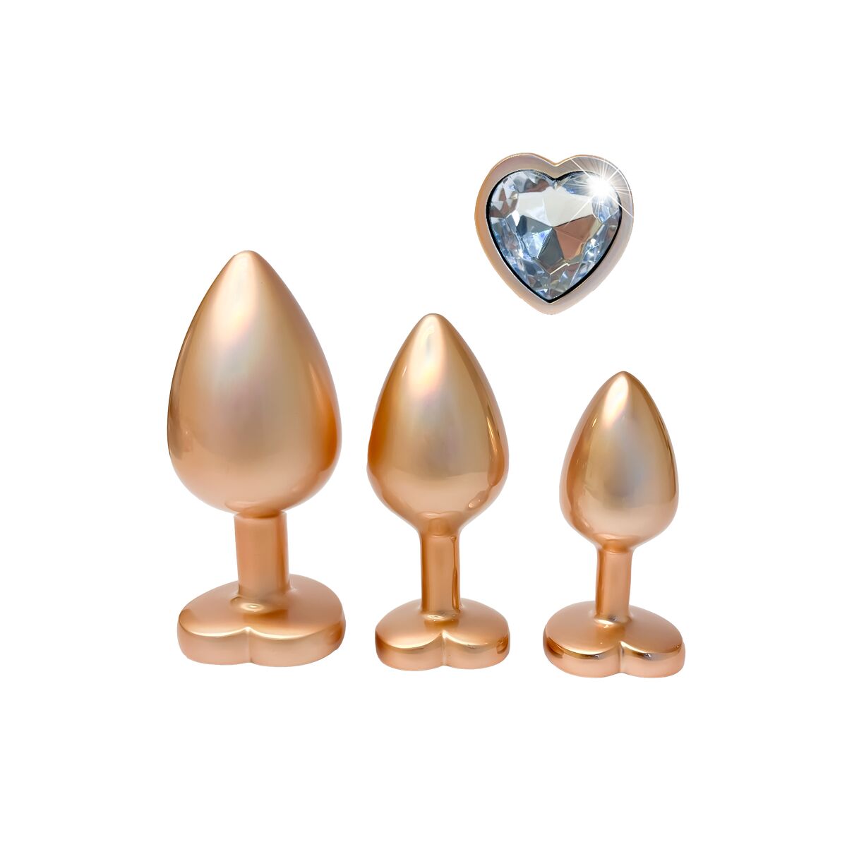 Plug Anal Dream Toys Gleaming Love Doré